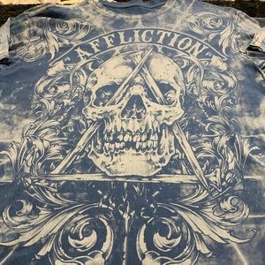 Affliction shirt size XL